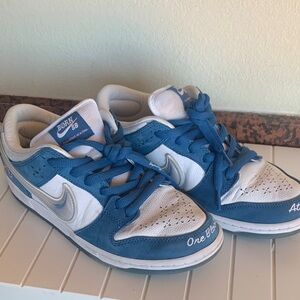Nike SB Dunk low “Born x raised one block at a time” sneakers size 8